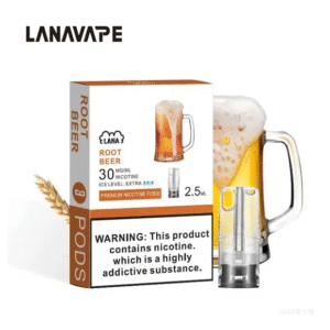 LANA拉娜電子菸一代煙彈 換彈設計 2.5mlX3枚入|沙士