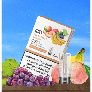 LANA拉娜電子菸一代煙彈 換彈設計 2.5mlX3枚入|桃子葡萄香蕉