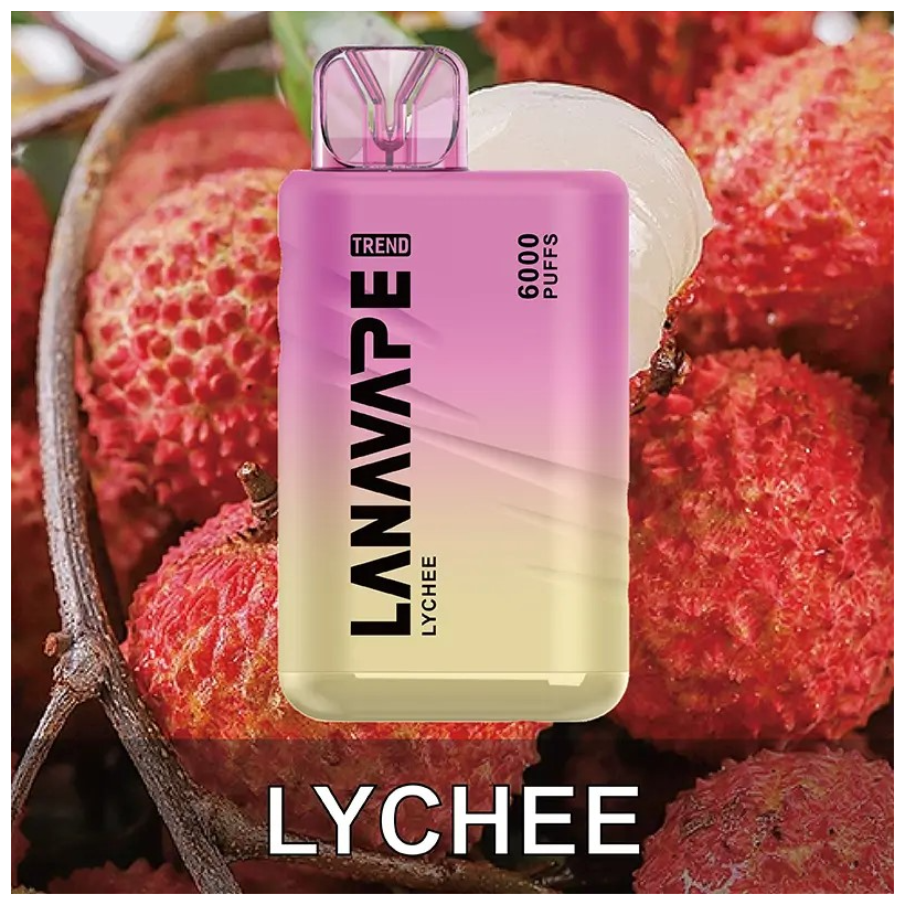 Lana拉娜電子煙一次性拋棄式|Lana Bar BC6000 Puffs|荔枝