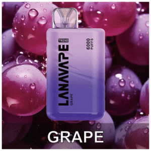 Lana拉娜電子煙一次性拋棄式|Lana Bar BC6000 Puffs|葡萄