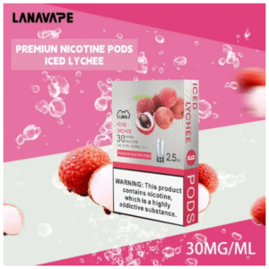 LANA拉娜電子菸一代煙彈 換彈設計 2.5mlX3枚入|荔枝