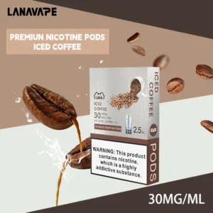 LANA拉娜電子菸一代煙彈 換彈設計 2.5mlX3枚入|冰咖啡