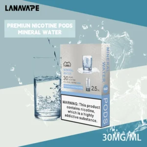 LANA拉娜電子菸一代煙彈 換彈設計 2.5mlX3枚入|礦泉水