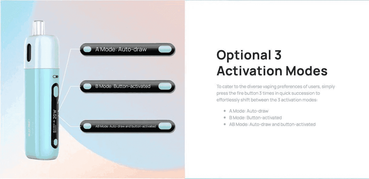 Aspire Fluffi 小煙電子煙主機酪梨妹妹主機套組:圖片 8